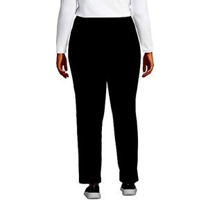Lands End Starfish Pants, Black, straight leg, 1X, NWOT